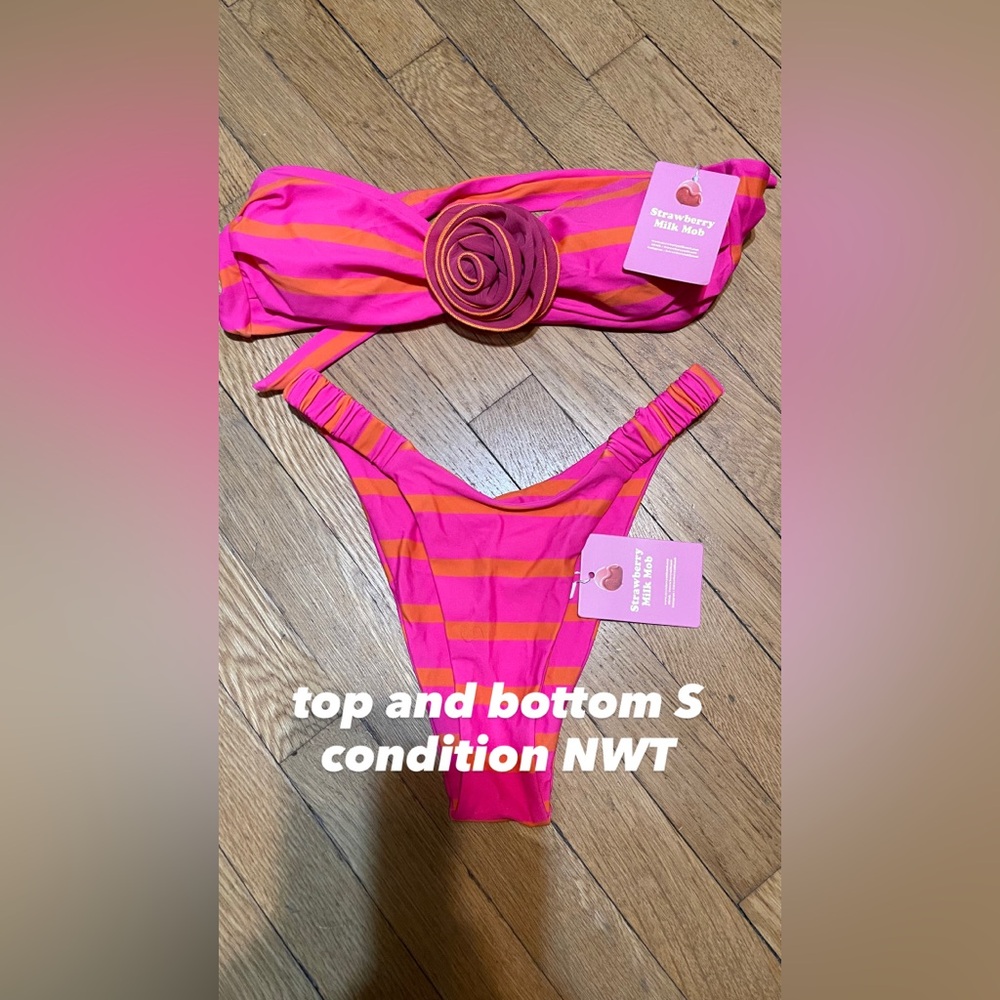 Strawberry Milk Mob Bikini Bundle - Picture 3 of 6